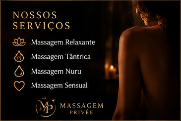 Massagem Privée I Relaxante, Nuru, Tântrica e Sensual Massagem nuru