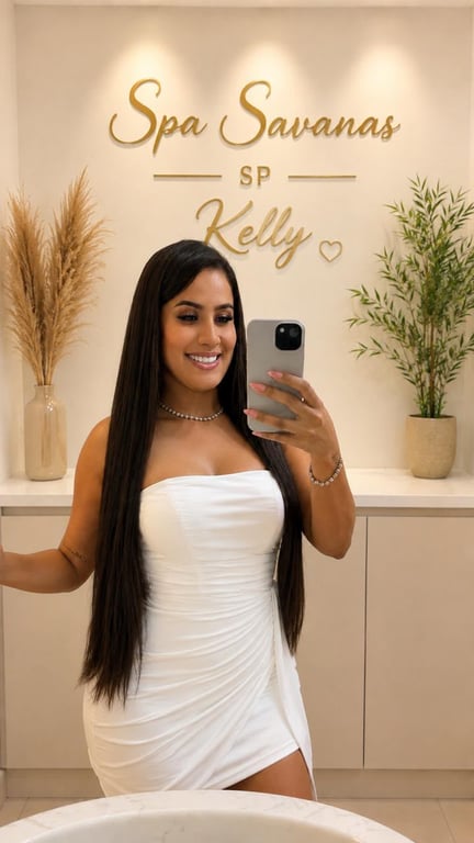 Milena massoterapeuta em um espaço aconchegante Massagem tântrica em