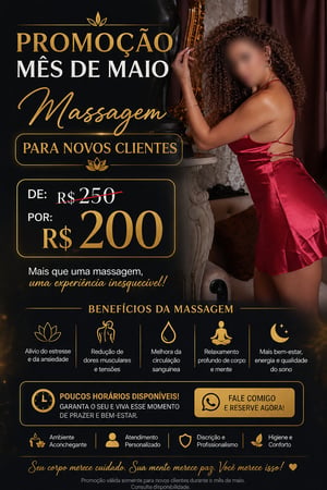 Massagista sensual em Porto Alegre - RS - Luana Prado massoterapeuta tântrica