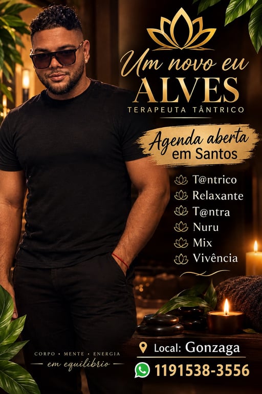 Alves Massoterapeuta e Terapeuta Tântrico