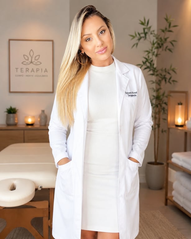 Terapeuta Daiane Descubra o poder do toque: bem estar físico e mental! Massagem