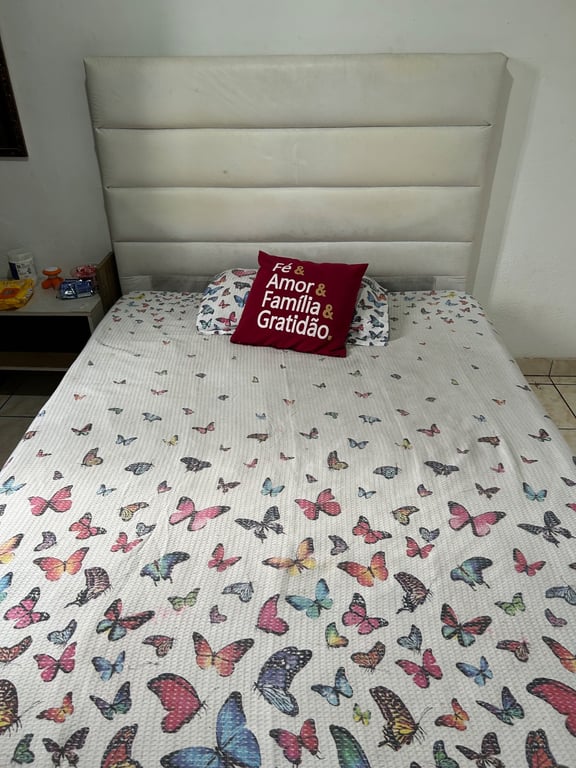 Espaço agradável é particular Bruna