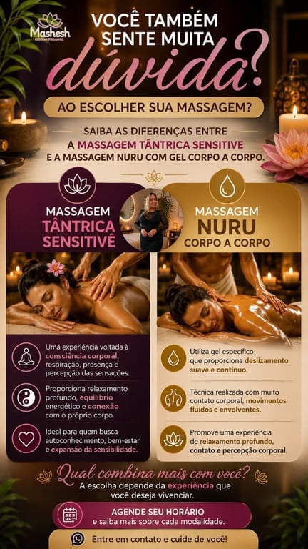 massagem tântrica com toque sensual a melhor experiência da sua vida !