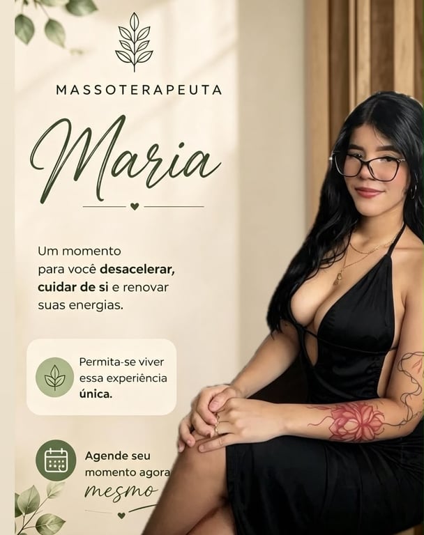 Maria atendimento confortável e discreto.