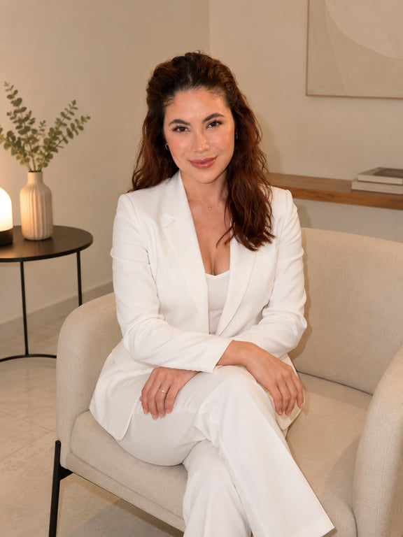 Terapeuta Julia promovendo saúde e prazer através da massagem