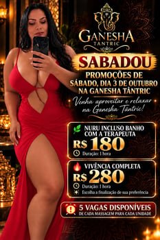 Ganesha tantric  Quatro mãos duas terapeutas 250,0 1hora