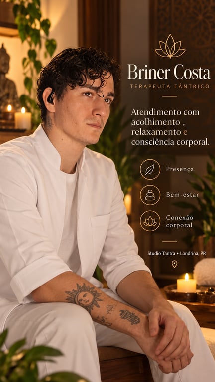 Briner Costa | Studio Tantra Londrina Massagista em