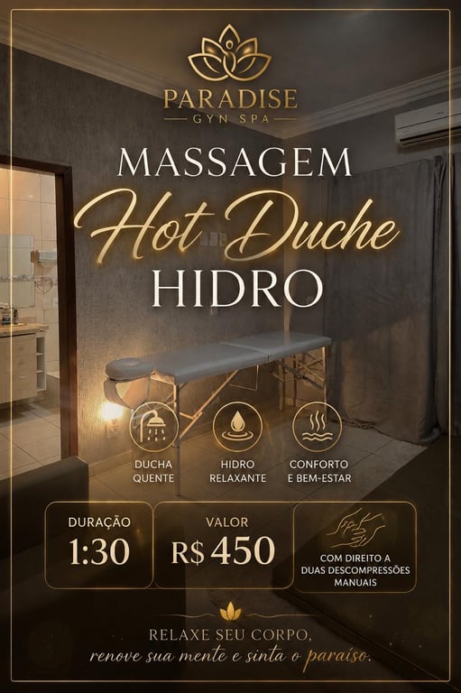 Paradise gyn spa 2.0 Nova unidade setor Faicalville