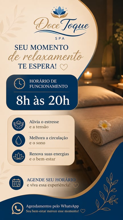 Doce Toque — Mais do que uma massagem, uma experiência.