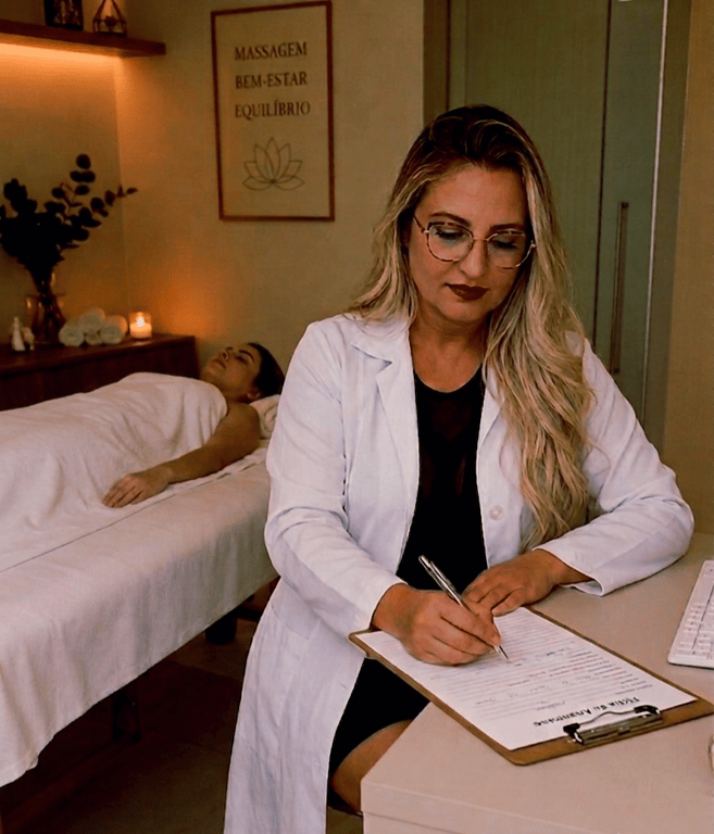Flávia massoterapeuta profissional Massagem sensual em