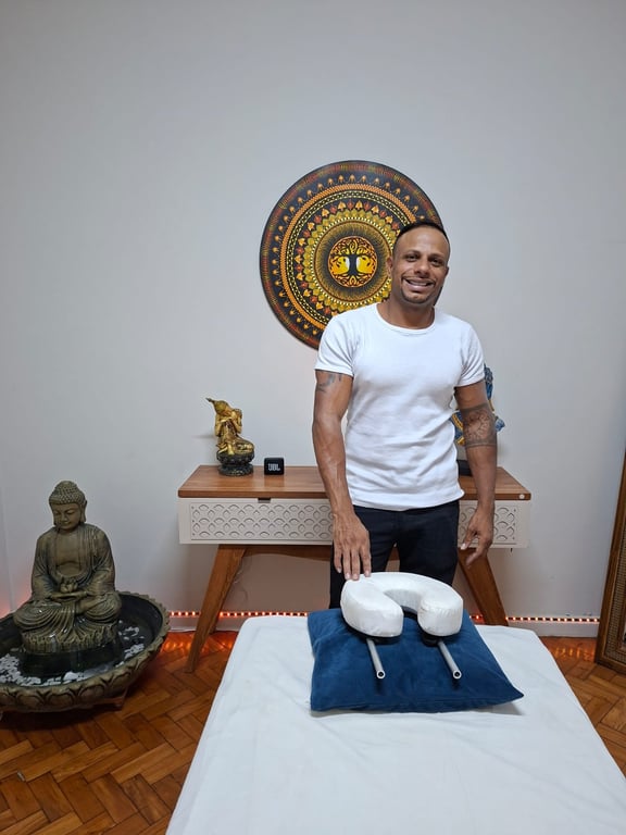 Armede massoterapeuta Massagem