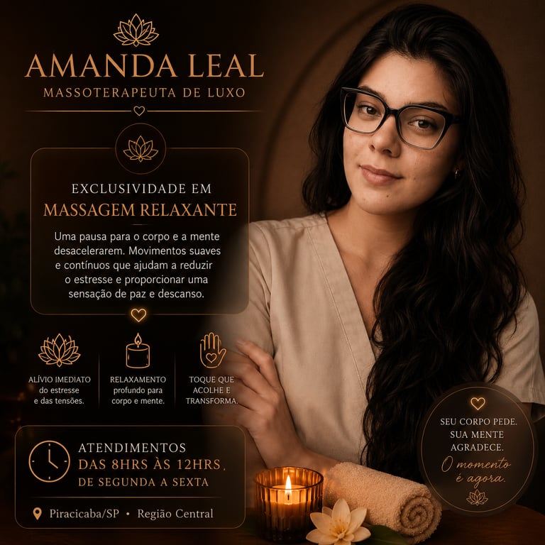 Amanda Leal Massoterapeuta Massagem Tântrica e Relaxante