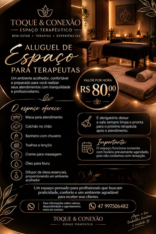 Espaço Terapêutico Toque & Conexão 