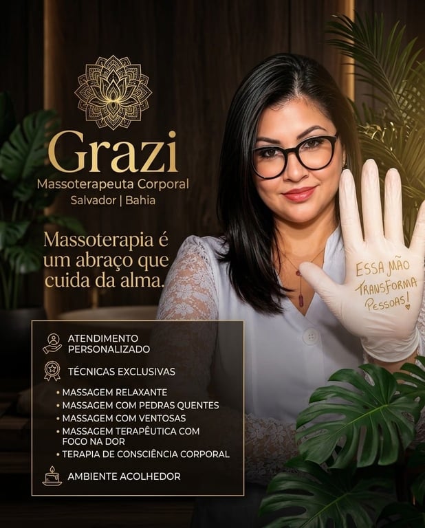 Grazi Massoterapeuta Profissional em Salvador
