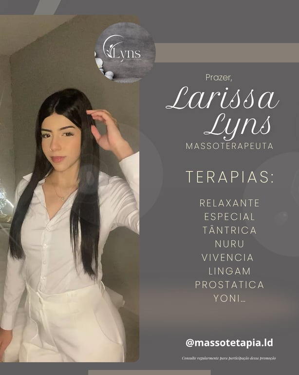 Larissa Lyns Terapeuta Corporativa