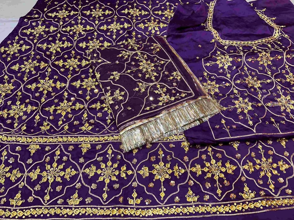 Trending Real Udaipuri Danka Heavy Poshak AK