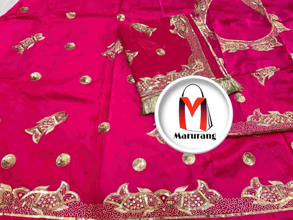 Latest Bembar satin pure with thakur ji odhni  AK