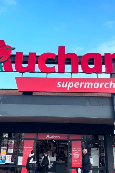Auchan à Linselles