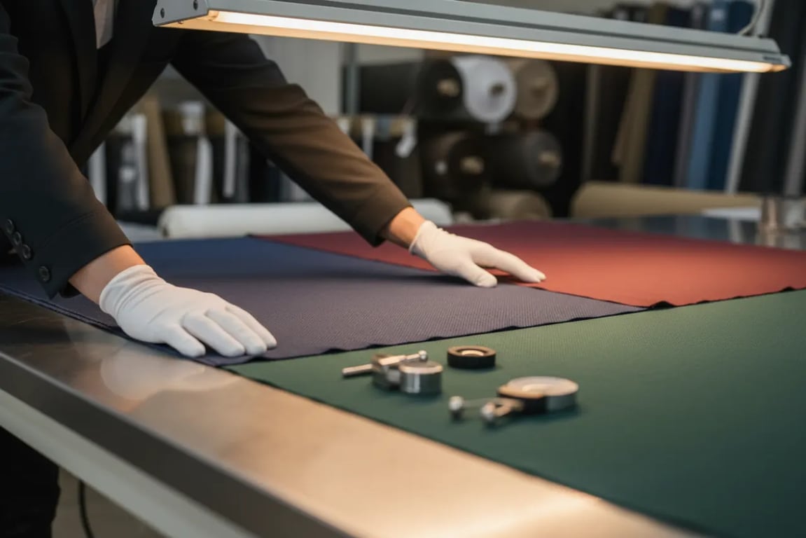 Fabric quality inspection process