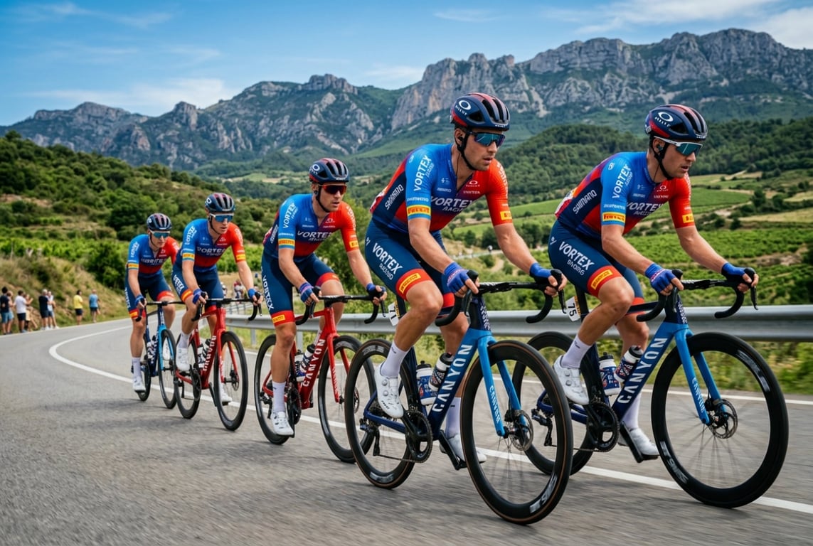 Custom cycling team kit sponsor logo