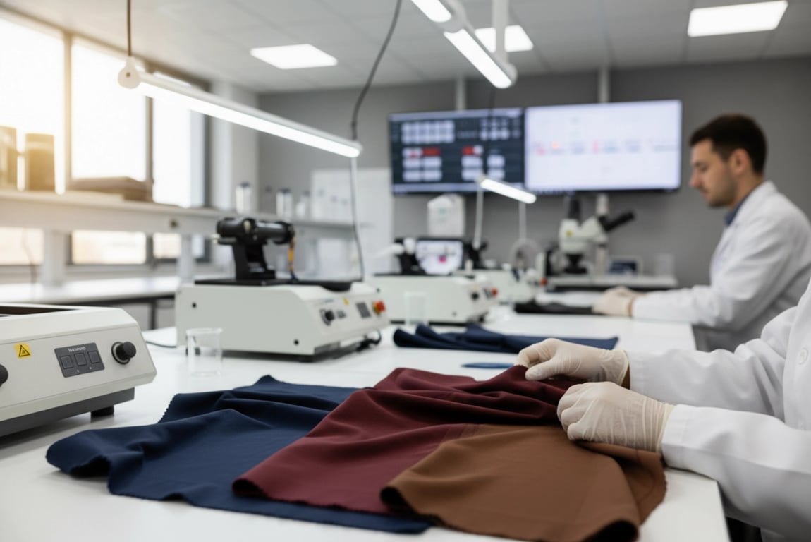 Fabric testing lab for OEM horse riding apparel