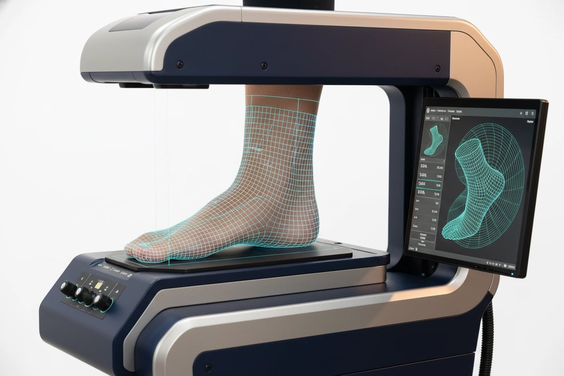 3D foot scanning for custom riding boots fit