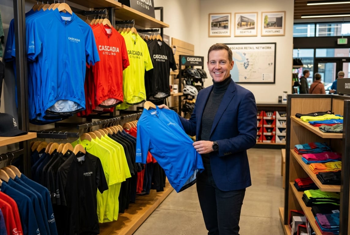 Multi-store cycling apparel chain partner