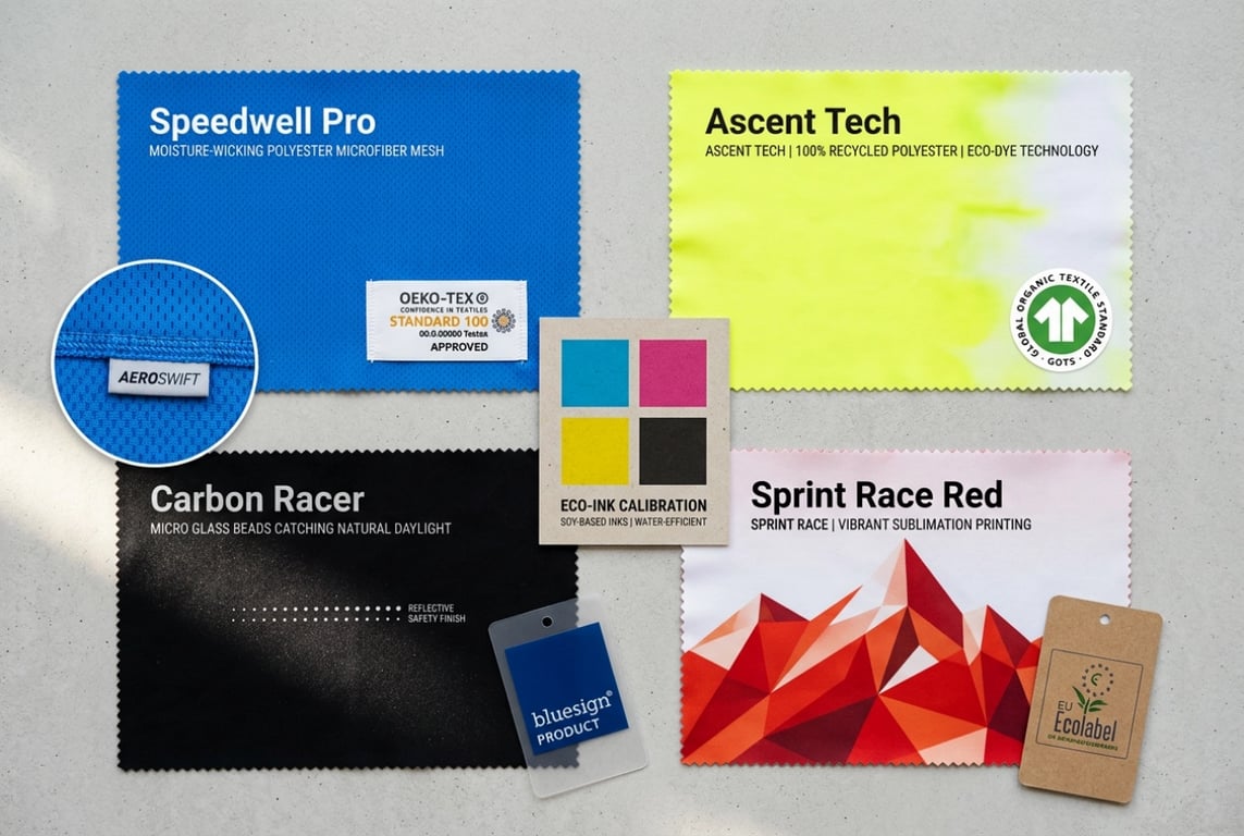 OEKO-TEX compliance eco dye reflective glass bead