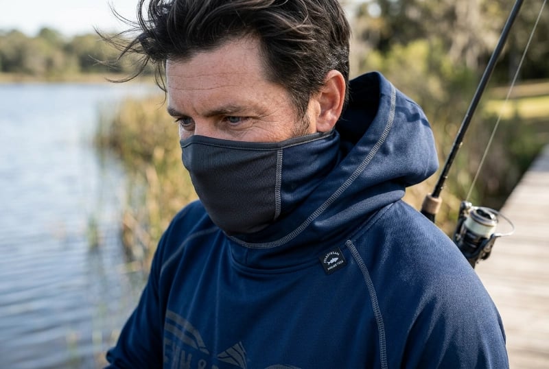 Built-in face mask integration