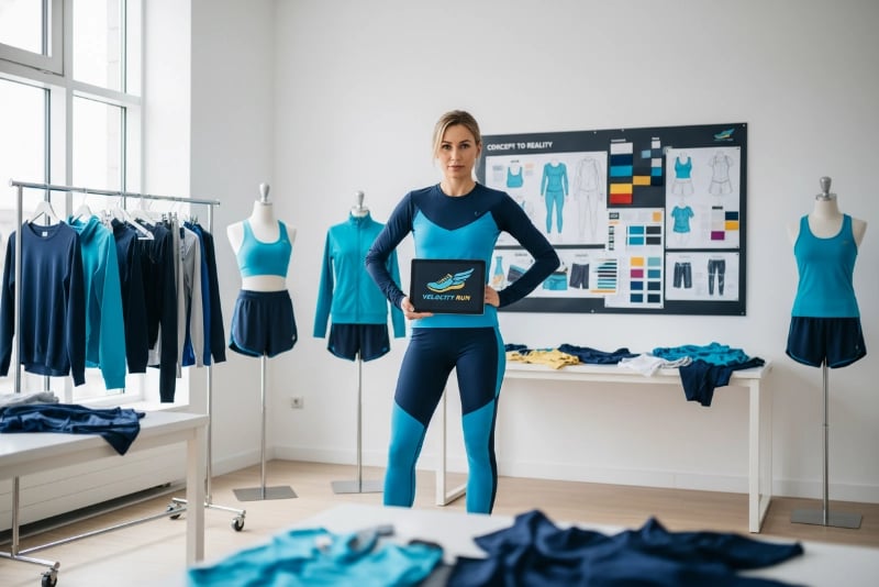 Nina's running apparel journey