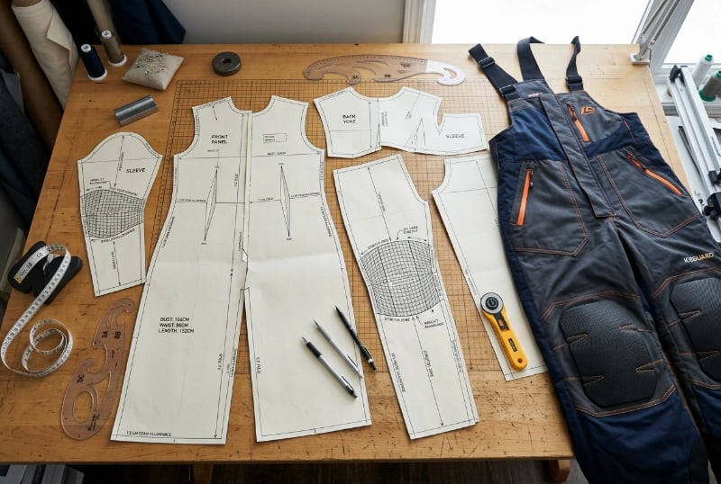 Ergonomic Pattern Engineering for Custom Ice Fishing Clothing