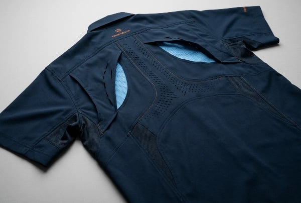 Back ventilation cutting pattern design