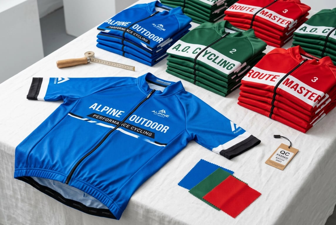 European outdoor brand OEM cycling training jersey bulk