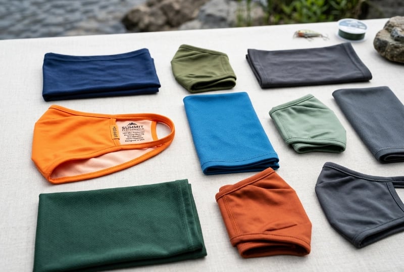 Neck Gaiters and Face Masks with UPF50+ Sun Protection