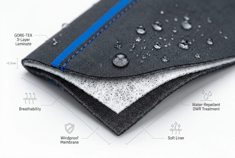GORE-TEX waterproof membrane