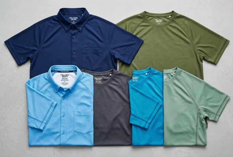 Custom fishing shirts short sleeve UPF50+ manufacturer