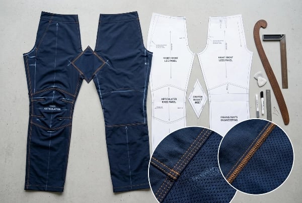 Ergonomic leg pattern engineering