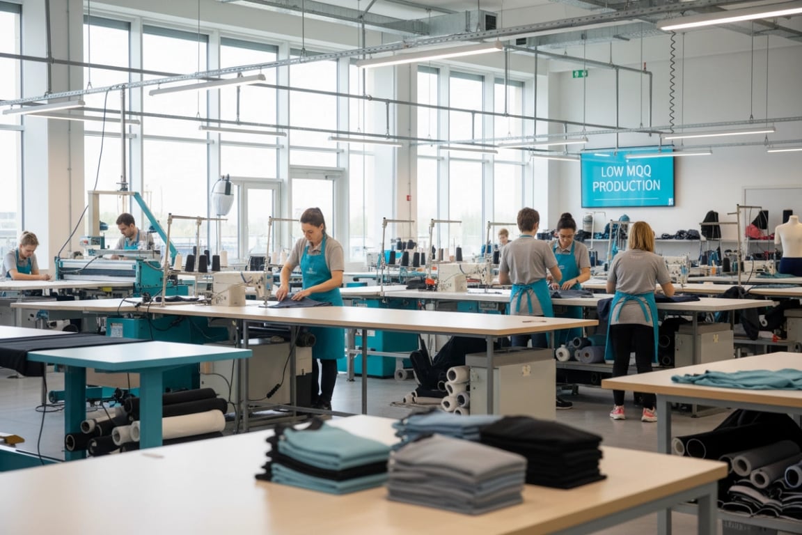 Low MOQ flexible production - small batch manufacturing for Swedish startup brands