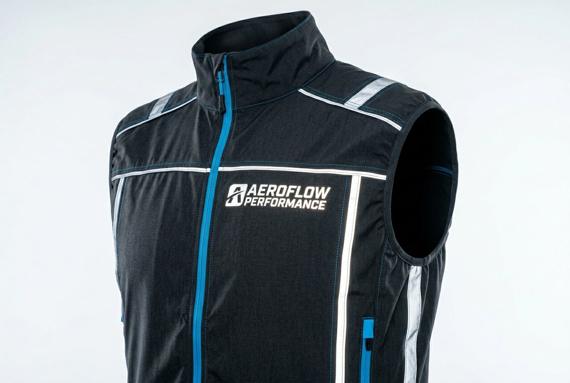 Reflective logo & stripes