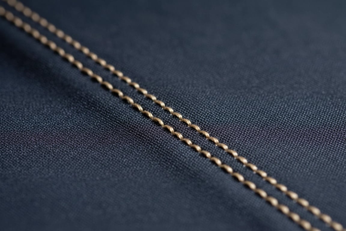 Professional flat seam detail - Seamless inner leg construction