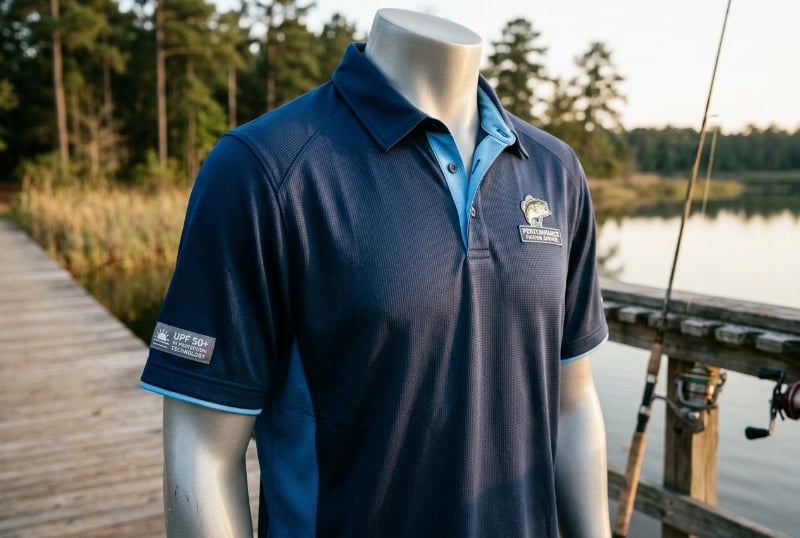 UPF50+ Fabric Treatment - UV Protection Fishing Polo