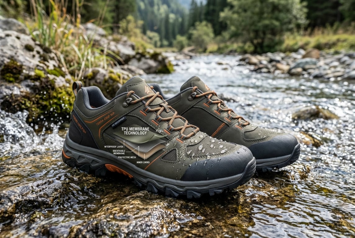 Waterproof Hiking Fishing Shoes - TPU Membrane Technology