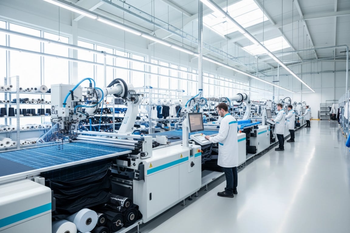 Modern technology in fitness clothing manufacturers Germany - advanced OEM fitness apparel production