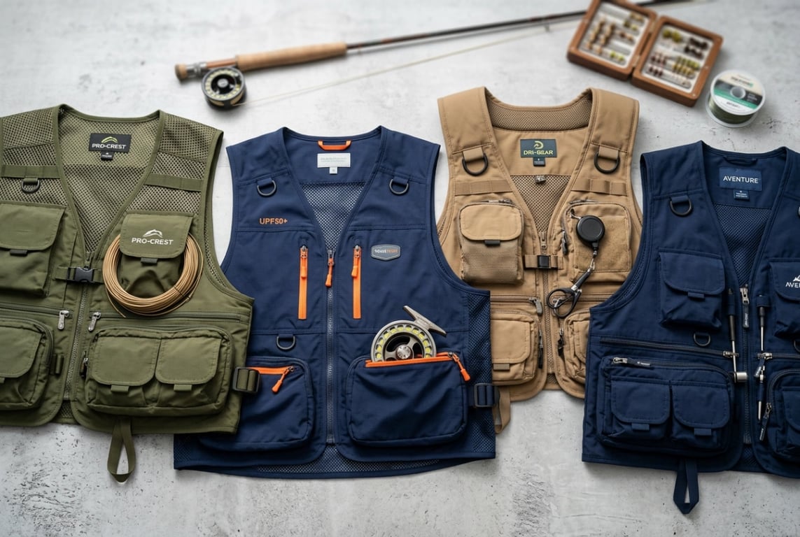 Custom fishing vests manufacturer