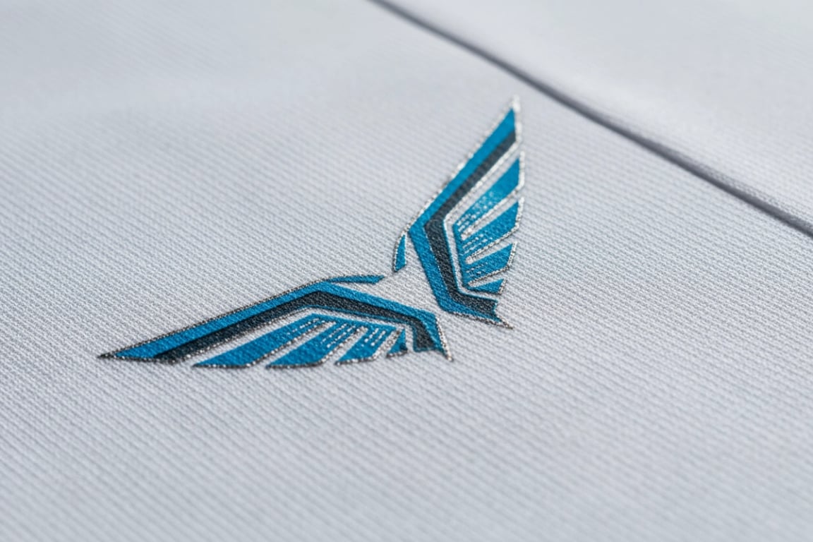 Custom screen printed running jersey with vibrant logo craftsmanship