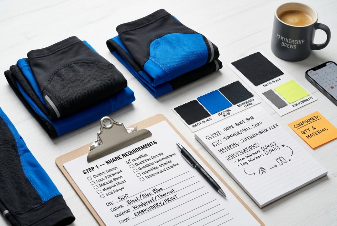 Step 1 — share requirements