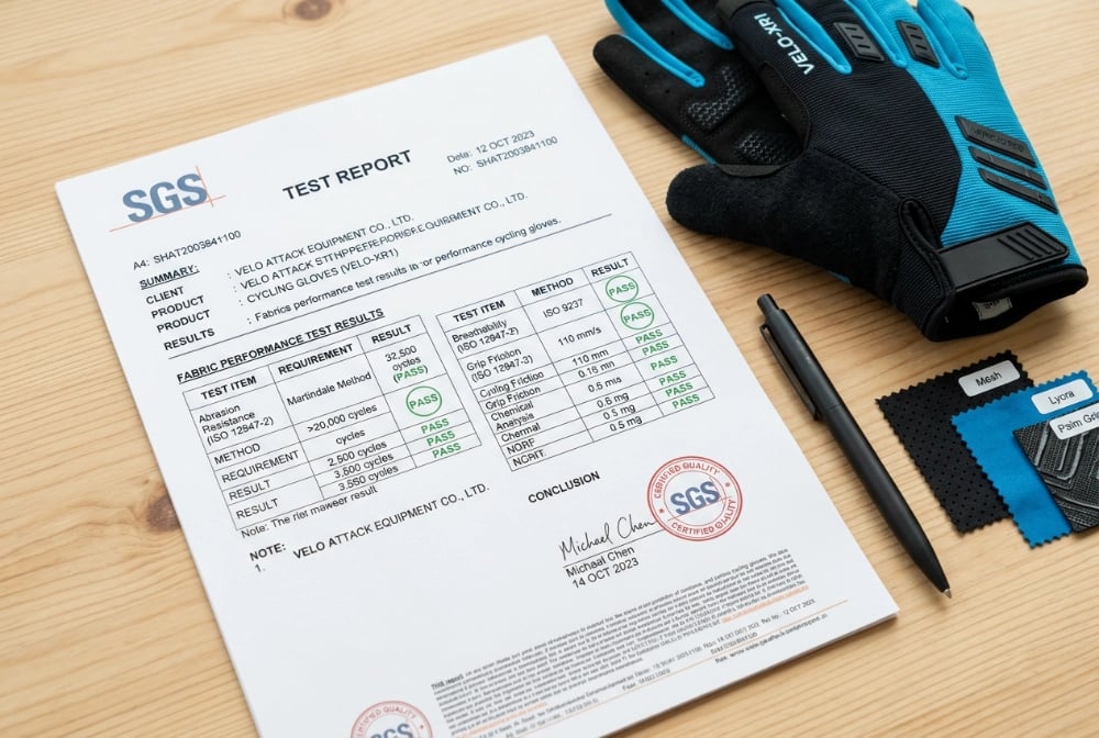 SGS Fabric Test Report