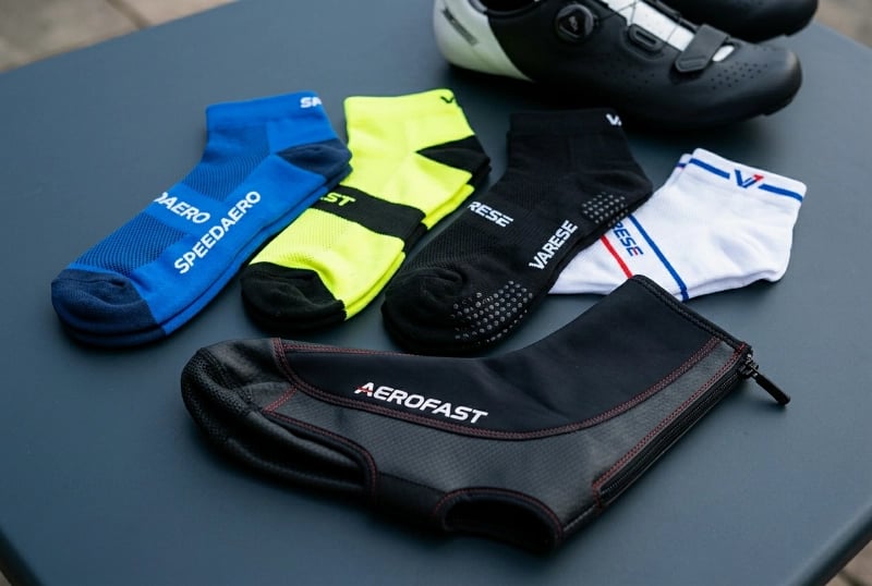 Aero Racing Cycling Socks & Overshoes
