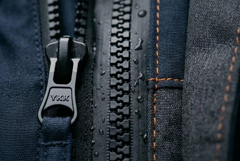 YKK Waterproof Zipper for Ice Fishing Apparel