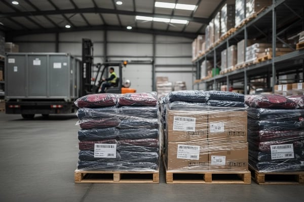 Bulk equestrian vest packaging and international shipping